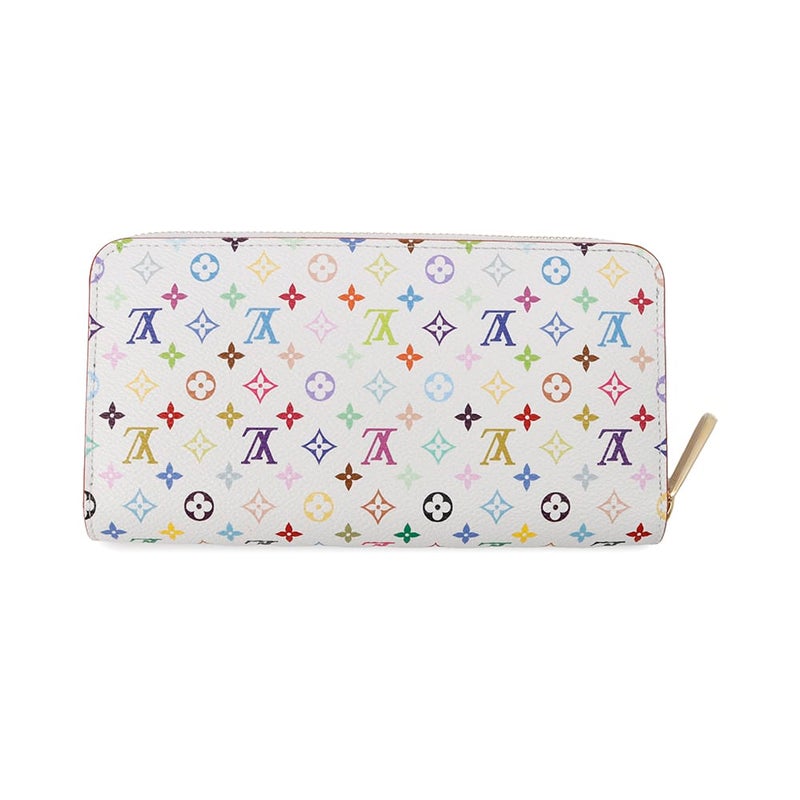 ルイヴィトン 長財布 モノグラム LV × TM ジッピー・ウォレット M13922 LOUIS VUITTON 村上隆コラボ ホワイト 白 日本限定