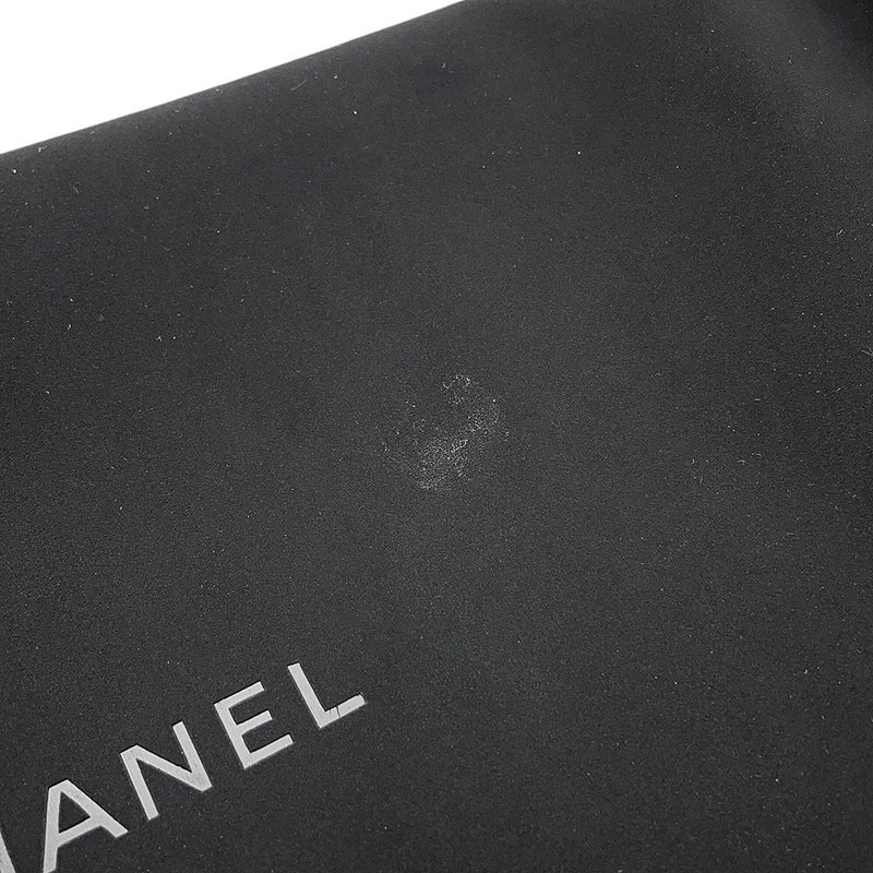 シャネル チェーンショルダーバッグ ココマーク チェーンクラッチ フェイクパール シャイニーラムスキン AP4613 CHANEL 2way 黒
