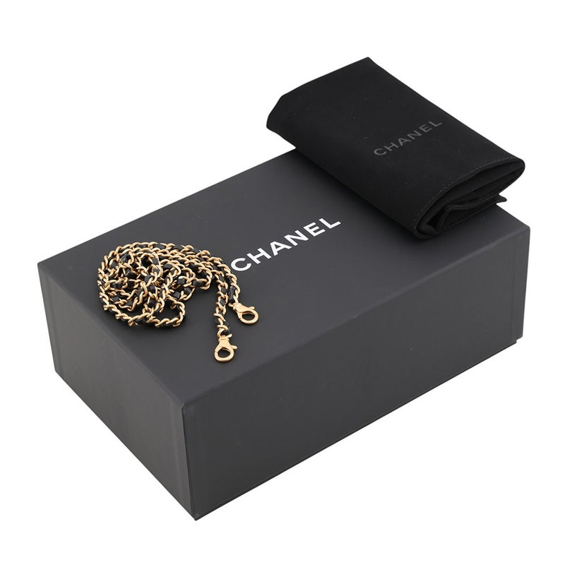 シャネル チェーンショルダーバッグ ココマーク チェーンクラッチ フェイクパール シャイニーラムスキン AP4613 CHANEL 2way 黒