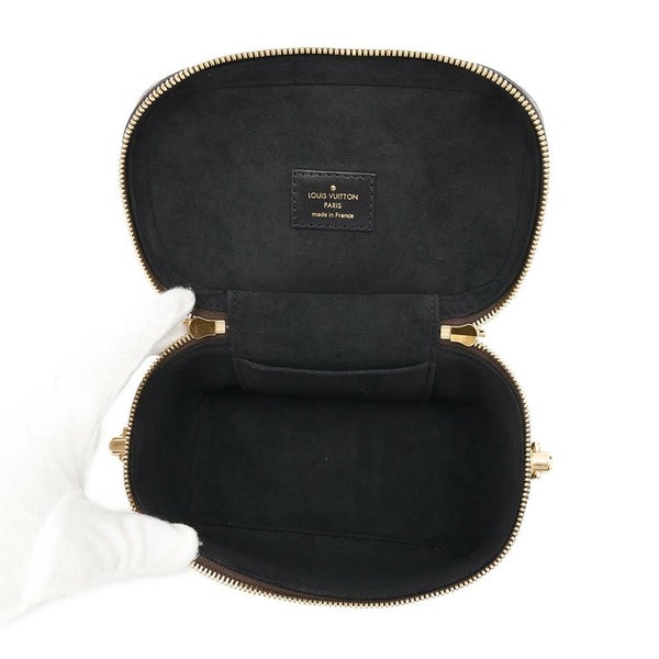 ルイヴィトン ハンドバッグ モノグラム・リバース ヴァニティ NV PM M45165 LOUIS VUITTON 2wayショルダーバッグ ブラック 黒