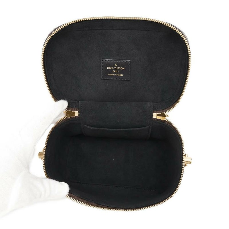 ルイヴィトン ハンドバッグ モノグラム・リバース ヴァニティ NV PM M45165 LOUIS VUITTON 2wayショルダーバッグ ブラック 黒