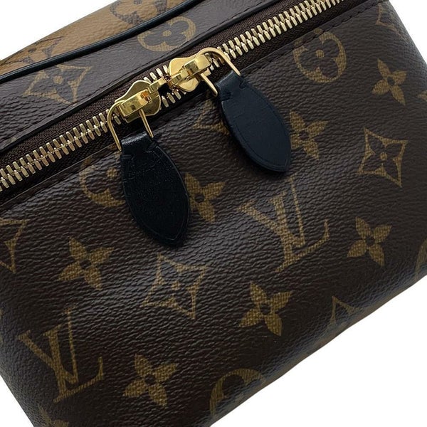 ルイヴィトン ハンドバッグ モノグラム・リバース ヴァニティ NV PM M45165 LOUIS VUITTON 2wayショルダーバッグ ブラック 黒