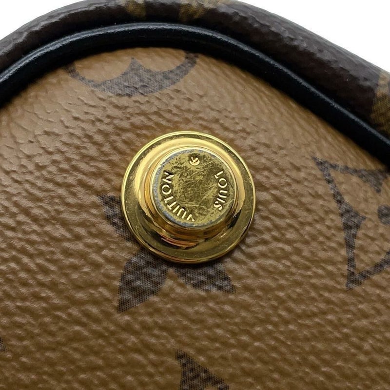 ルイヴィトン ハンドバッグ モノグラム・リバース ヴァニティ NV PM M45165 LOUIS VUITTON 2wayショルダーバッグ ブラック 黒