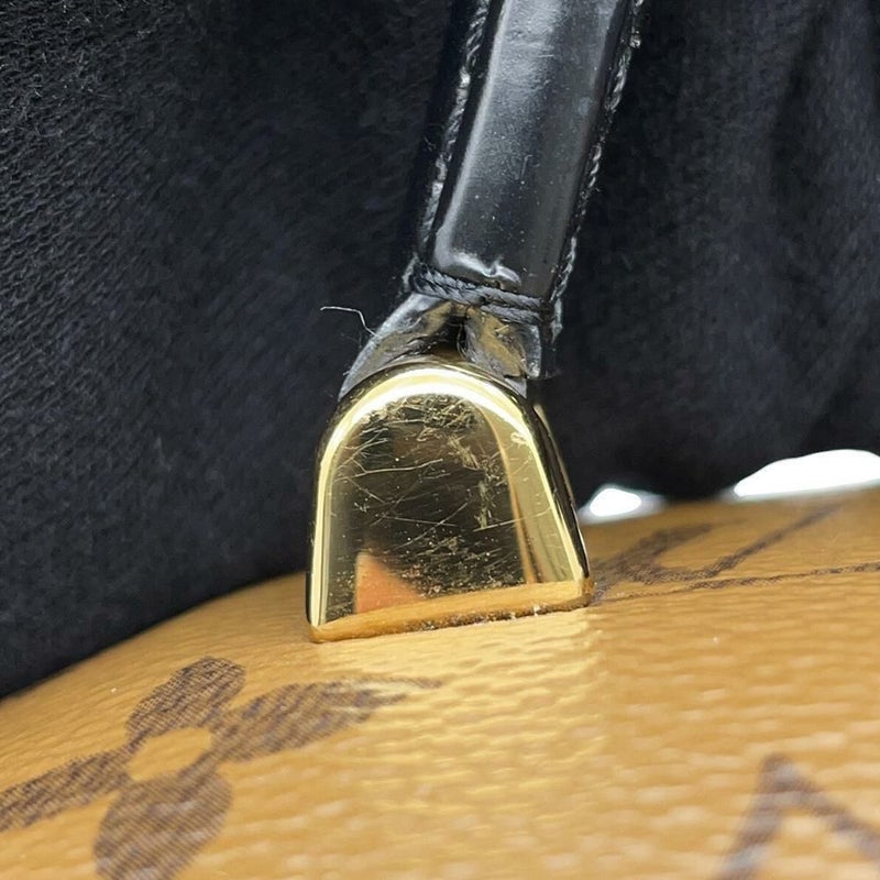 ルイヴィトン ハンドバッグ モノグラム・リバース ヴァニティ NV PM M45165 LOUIS VUITTON 2wayショルダーバッグ ブラック 黒