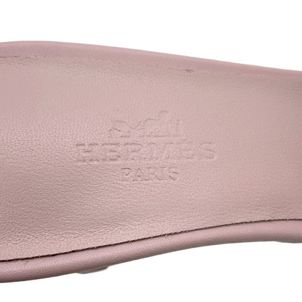 エルメス サンダル オアジス Oasis レザー レディースサイズ37 HERMES 靴