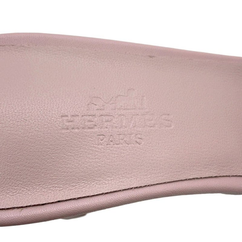 エルメス サンダル オアジス Oasis レザー レディースサイズ37 HERMES 靴