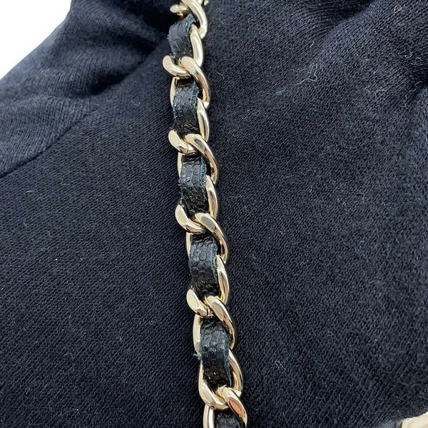 シャネル チェーンショルダーバッグ マトラッセ ココマーク ヴァニティケース ミニ キャビアスキン AP1340 バニティ 黒