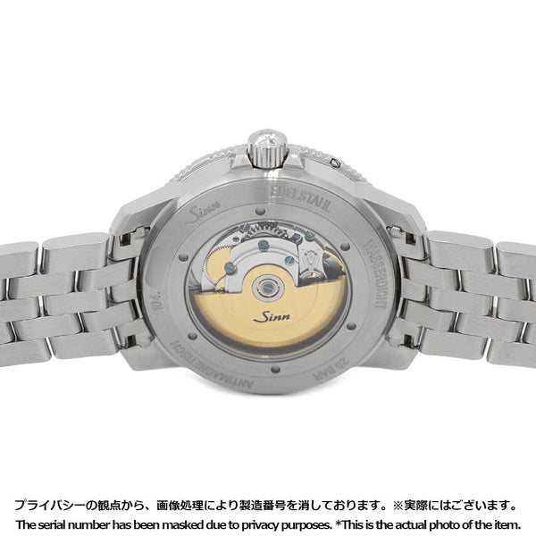 ジン 104 104.ST.SA Sinn 腕時計 白文字盤