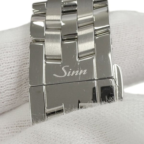 ジン 104 104.ST.SA Sinn 腕時計 白文字盤