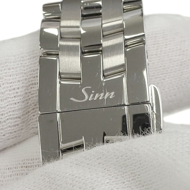 ジン 104 104.ST.SA Sinn 腕時計 白文字盤