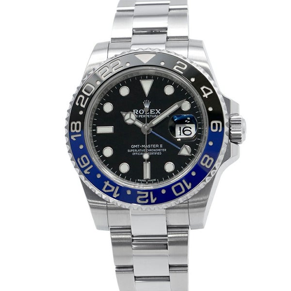ロレックス GMTマスター2 116710BLNR ROLEX 腕時計 黒文字盤