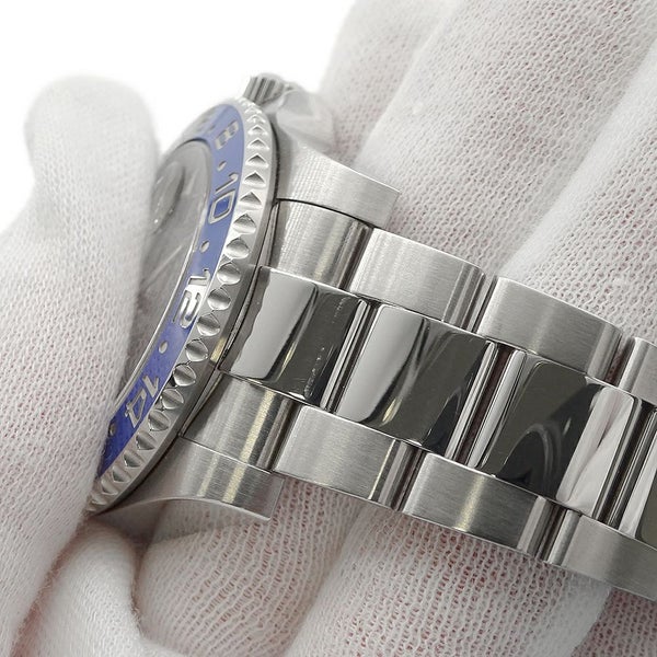 ロレックス GMTマスター2 116710BLNR ROLEX 腕時計 黒文字盤