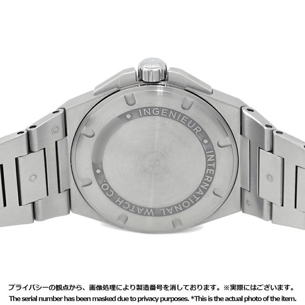 IWC インヂュニア オートマティック IW323902 インジュニア 腕時計 黒文字盤