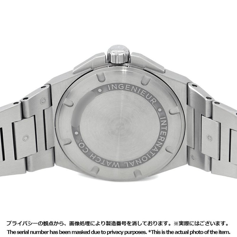 IWC インヂュニア オートマティック IW323902 インジュニア 腕時計 黒文字盤