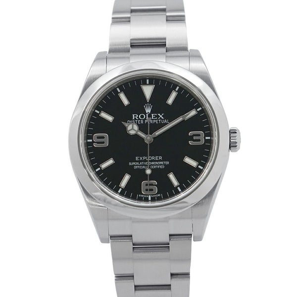 ロレックス エクスプローラー1 ランダムシリアル ルーレット 214270 ROLEX 腕時計 黒文字盤