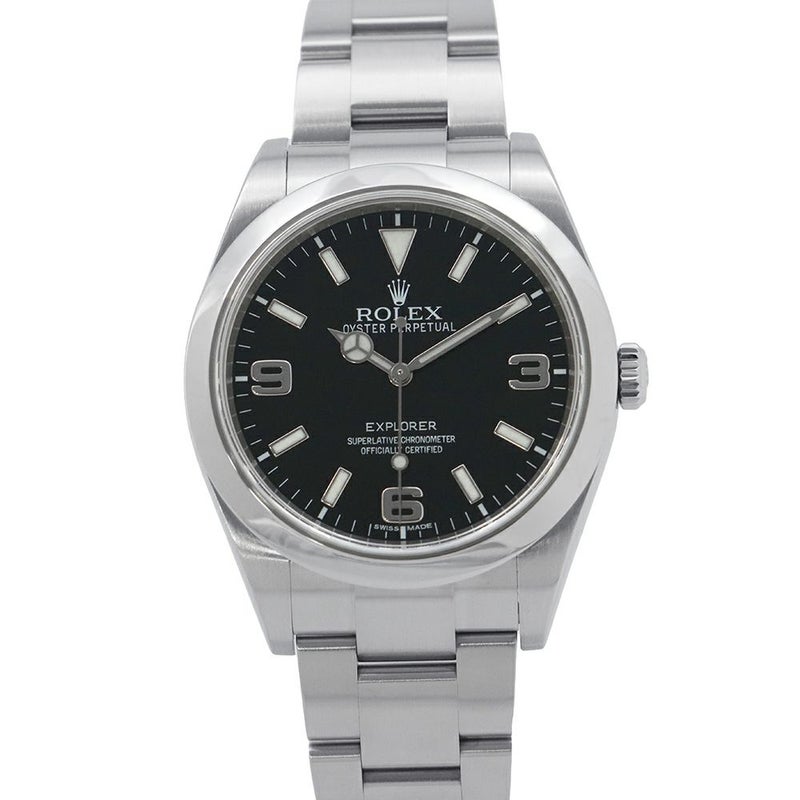 ロレックス エクスプローラー1 ランダムシリアル ルーレット 214270 ROLEX 腕時計 黒文字盤