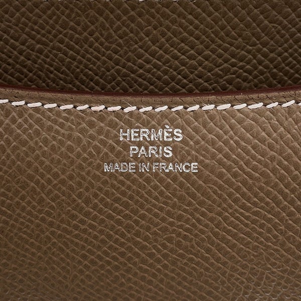 エルメス ショルダーバッグ ミニ コンスタンス3 エトゥープ/シルバー金具 エプソン G刻印 HERMES Constance