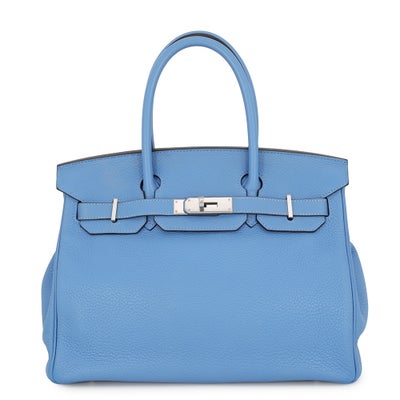 Hermès Birkin 30 Clemence Palladium