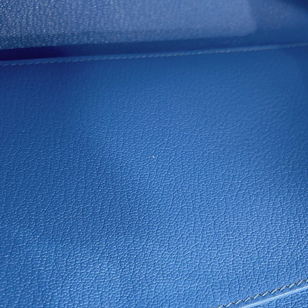 エルメス バーキン30 ブルーパラダイス/シルバー金具 トリヨンクレマンス □R刻印 HERMES Birkin ハンドバッグ