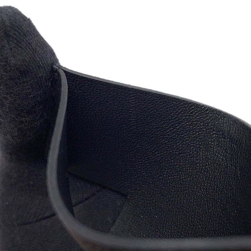 エルメス カードケース H ポケット H Pocket ブラック エプソン K刻印 HERMES 名刺入れ 黒