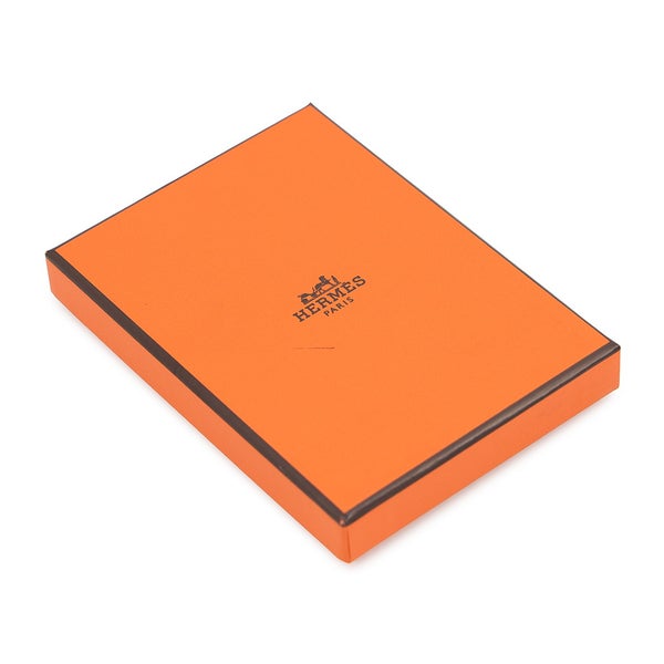 エルメス カードケース H ポケット H Pocket ブラック エプソン K刻印 HERMES 名刺入れ 黒