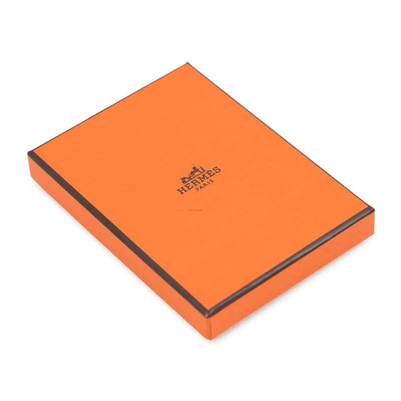 エルメス カードケース H ポケット H Pocket ブラック エプソン K刻印 HERMES 名刺入れ 黒