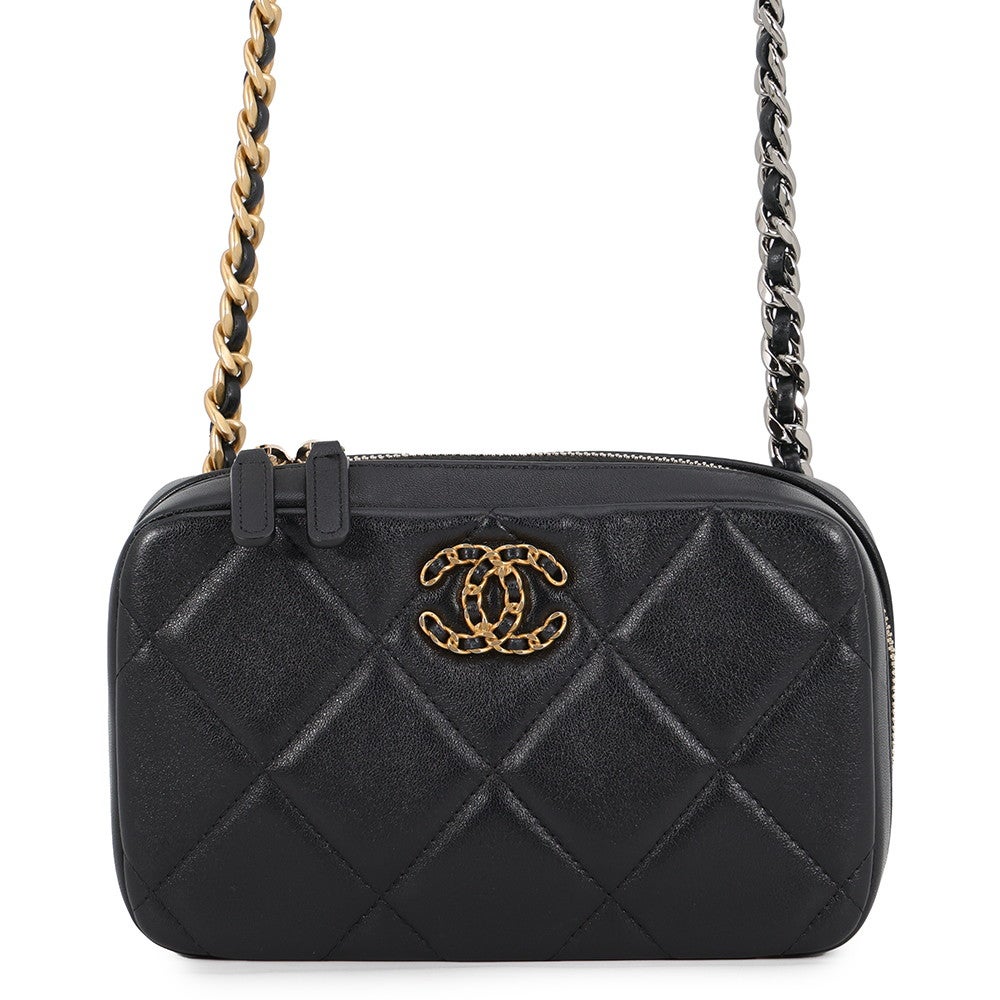Chanel ショルダーバッグ シャネル チェーンショルダーバッグ CHANEL19 ココマーク ラムスキン