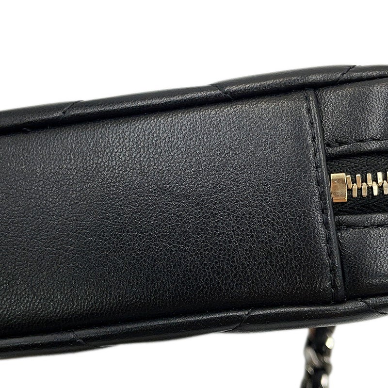 シャネル チェーンショルダーバッグ CHANEL19 ココマーク ラムスキン AP2728 CHANEL バッグ 黒