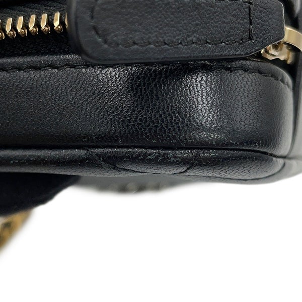 シャネル チェーンショルダーバッグ CHANEL19 ココマーク ラムスキン AP2728 CHANEL バッグ 黒