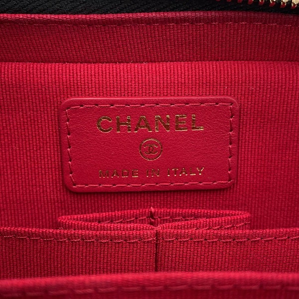 シャネル チェーンショルダーバッグ CHANEL19 ココマーク ラムスキン AP2728 CHANEL バッグ 黒