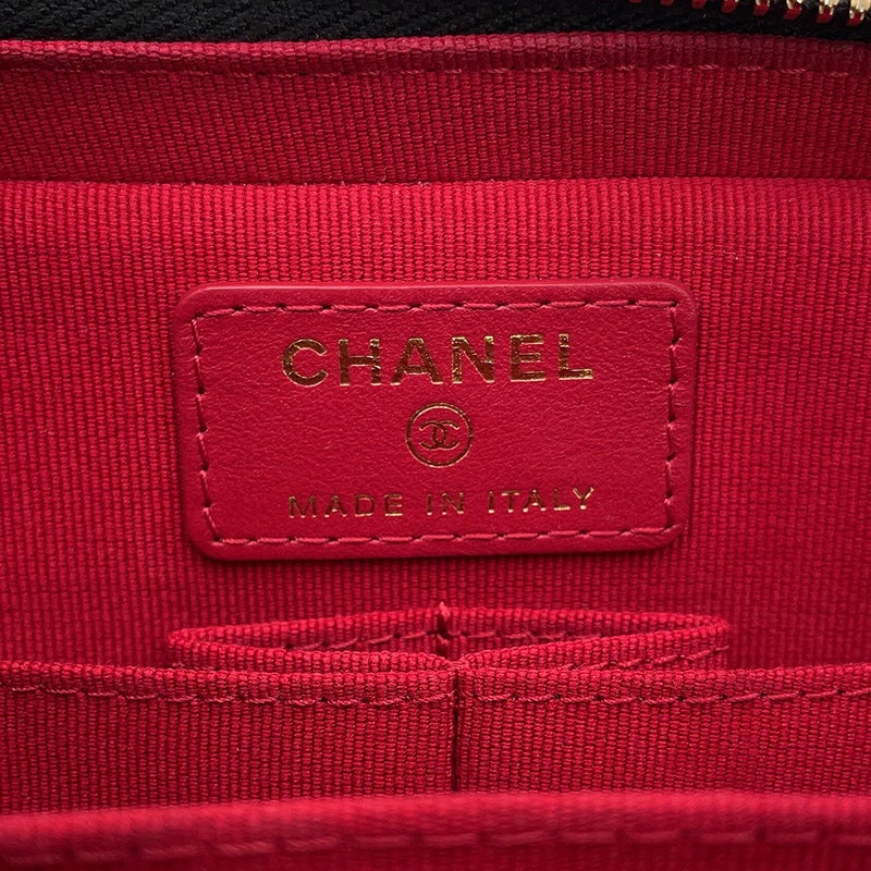 シャネル チェーンショルダーバッグ CHANEL19 ココマーク ラムスキン AP2728 CHANEL バッグ 黒