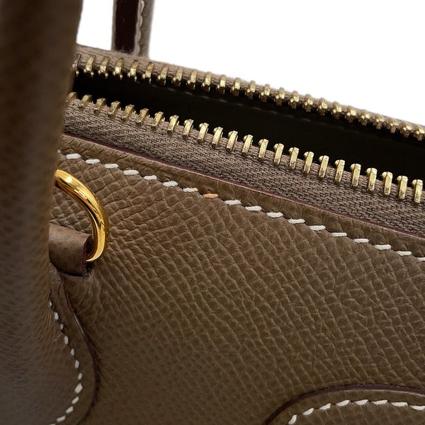 エルメス ハンドバッグ ボリード27 エトゥープ/ゴールド金具 エプソン Y刻印 HERMES Bolide 2wayショルダーバッグ