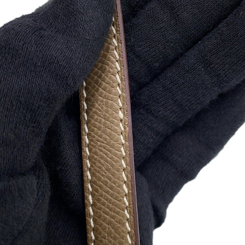 エルメス ハンドバッグ ボリード27 エトゥープ/ゴールド金具 エプソン Y刻印 HERMES Bolide 2wayショルダーバッグ