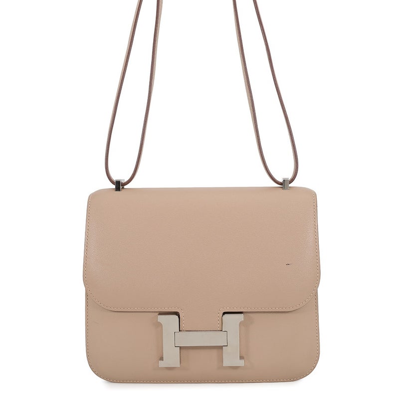 エルメス ショルダーバッグ ミニ コンスタンス3 アルジル/シルバー金具 スイフト T刻印 HERMES Constance