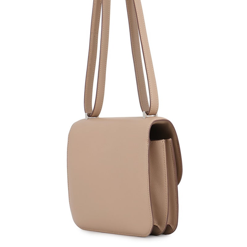 エルメス ショルダーバッグ ミニ コンスタンス3 アルジル/シルバー金具 スイフト T刻印 HERMES Constance