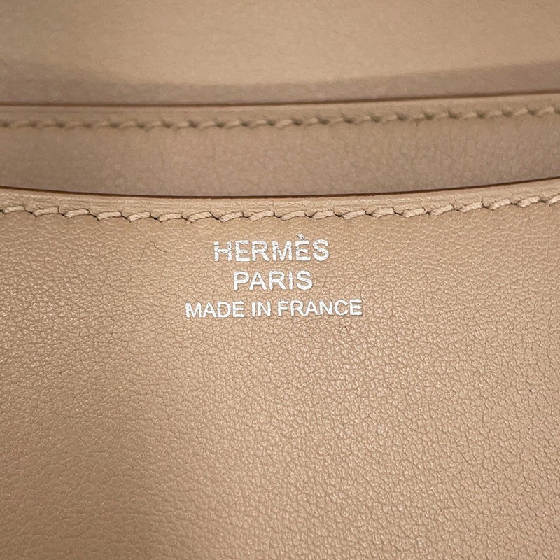 エルメス ショルダーバッグ ミニ コンスタンス3 アルジル/シルバー金具 スイフト T刻印 HERMES Constance