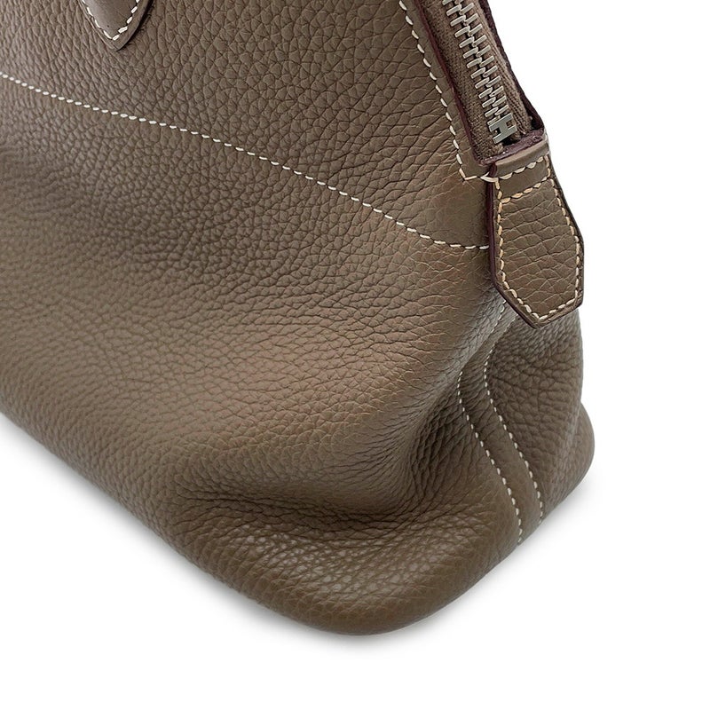 エルメス ハンドバッグ ボリード31 エトゥープ/シルバー金具 トリヨンクレマンス C刻印 HERMES Bolide 2wayショルダーバッグ