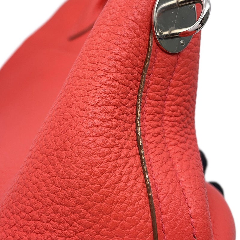 エルメス ハンドバッグ ボリード31 ローズジャイプール/シルバー金具 トリヨンクレマンス □R刻印 2wayショルダーバッグ