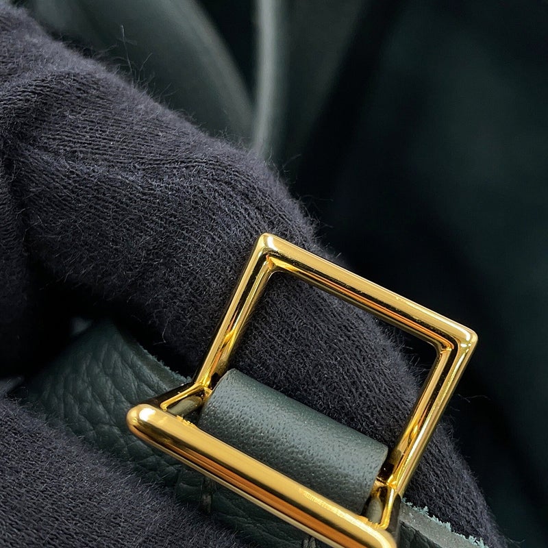 エルメス ハンドバッグ ピコタンロックMM ヴェールマングローブ/ゴールド金具 トリヨンクレマンス K刻印 HERMES トートバッグ