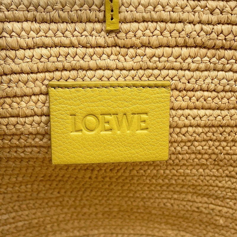 ロエベ ハンドバッグ バニー バスケットバッグ ラフィア A223S17X01 LOEWE かごバッグ うさぎ