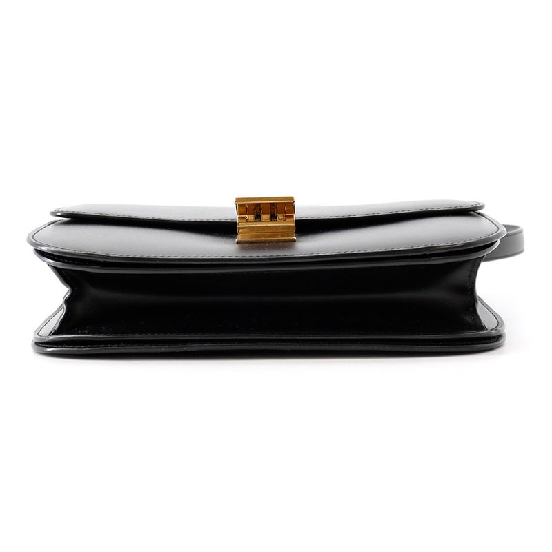 セリーヌ ショルダーバッグ クラシック ボックス ミディアム 164173DLS CELINE 黒