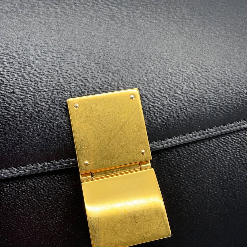 セリーヌ ショルダーバッグ クラシック ボックス ミディアム 164173DLS CELINE 黒