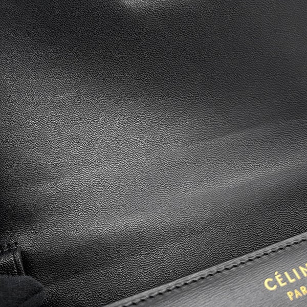 セリーヌ ショルダーバッグ クラシック ボックス ミディアム 164173DLS CELINE 黒