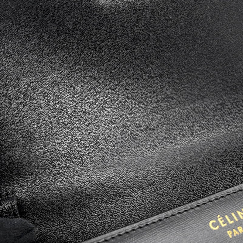 セリーヌ ショルダーバッグ クラシック ボックス ミディアム 164173DLS CELINE 黒