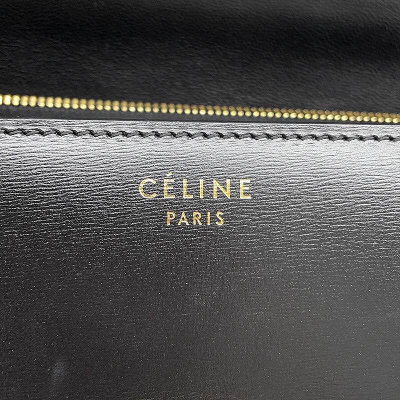 セリーヌ ショルダーバッグ クラシック ボックス ミディアム 164173DLS CELINE 黒
