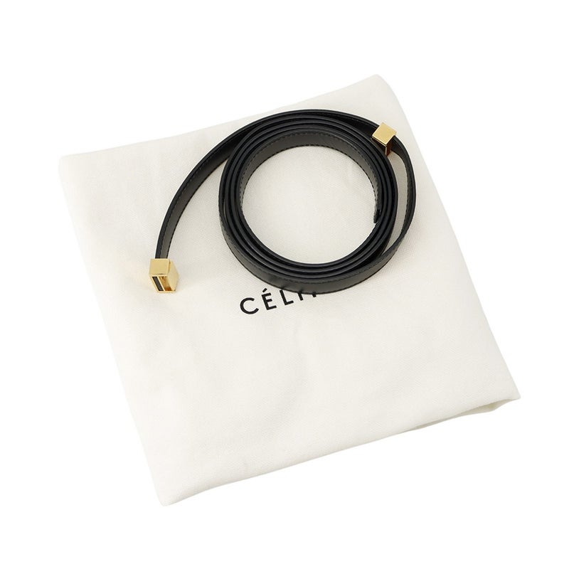 セリーヌ ショルダーバッグ クラシック ボックス ミディアム 164173DLS CELINE 黒