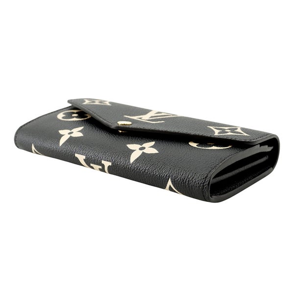 ルイヴィトン 長財布 モノグラム・アンプラント ポルトフォイユ・サラ M80496 LOUIS VUITTON ブラック 黒
