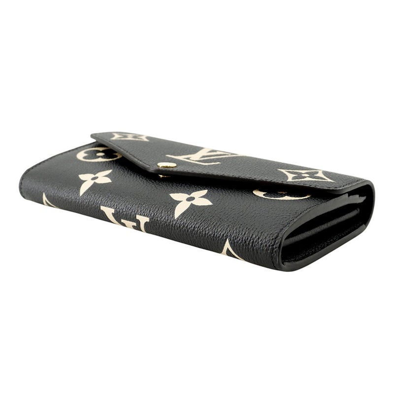 ルイヴィトン 長財布 モノグラム・アンプラント ポルトフォイユ・サラ M80496 LOUIS VUITTON ブラック 黒