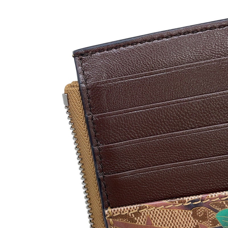 グッチ カードケース 安藤七宝店コラボ 日本限定 GGレザー/パテント A004BI GUCCI フローラル