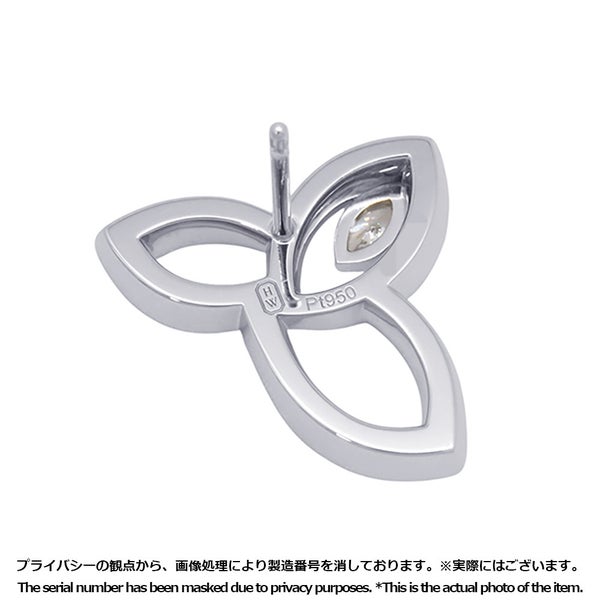 ハリーウィンストン ピアス リリークラスター・イヤリング ダイヤモンド 92P 計約0.68ct Pt950プラチナ EADPMQRFLC
